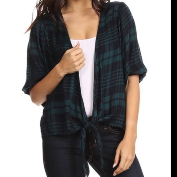 Freebird by Steven Tops - NWT Freebird Buffalo Plaid Top